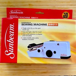 Sunbeam handheld sewing machine